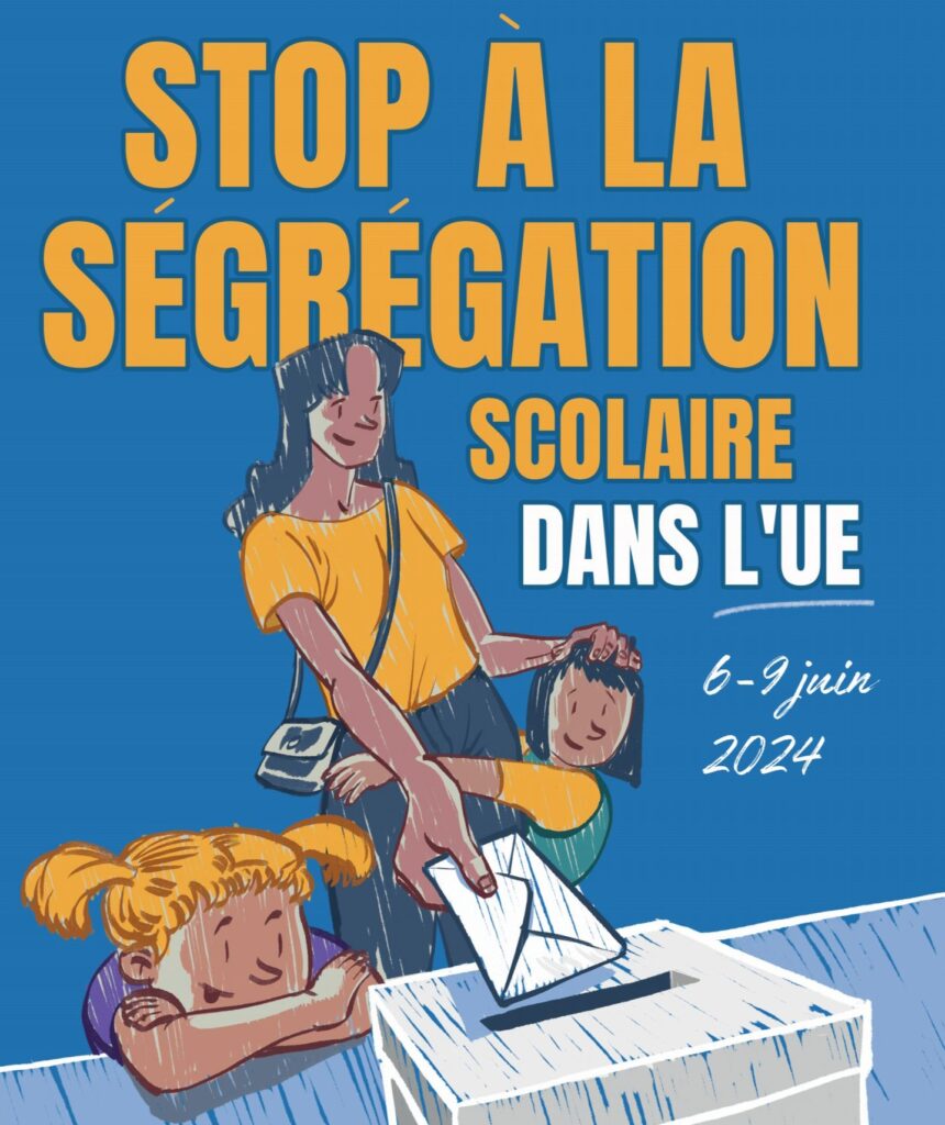 STOP à la ségrégation scolaire dans l'union européenne !
